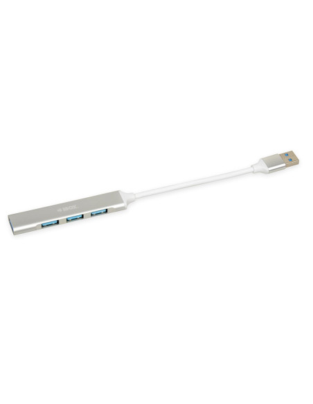 Hub I-Box 4-Portowy Usb3.0 + Usb 2.0, Slim