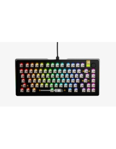 Klawiatura Glorious Gmmk 3 Pro He 75% Custom Barebone, Ansi, Czarny