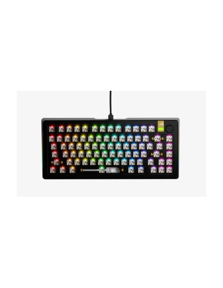 Klawiatura Glorious Gmmk 3 Pro He 75% Custom Barebone, Ansi, Czarny