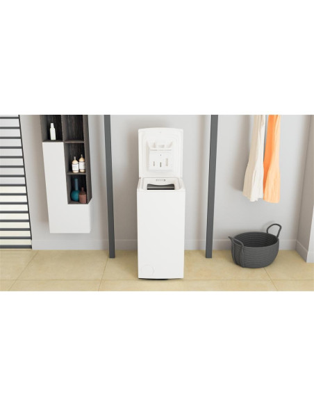Pralka Whirlpool Tdlrb 6251Bs Eu, Klasa Energetyczna B, Ładowana Od Góry, Pojemność 6 Kg, 1200 Rpm, Głębokość 60 Cm, Szerokość 4