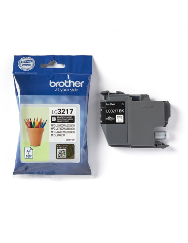 Brother Lc-3217Bk Nabój Z Tuszem Oryginalny Czarny