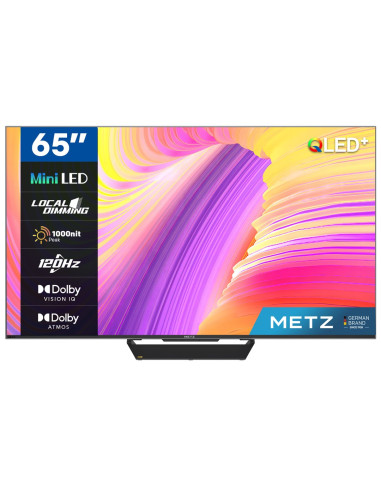 Telewizor 65" Metz Miniled 65Mne9000Z 120Hz 4K Ultra Hd Google Tv Hdr Hlg Dolby Vision-Atmos