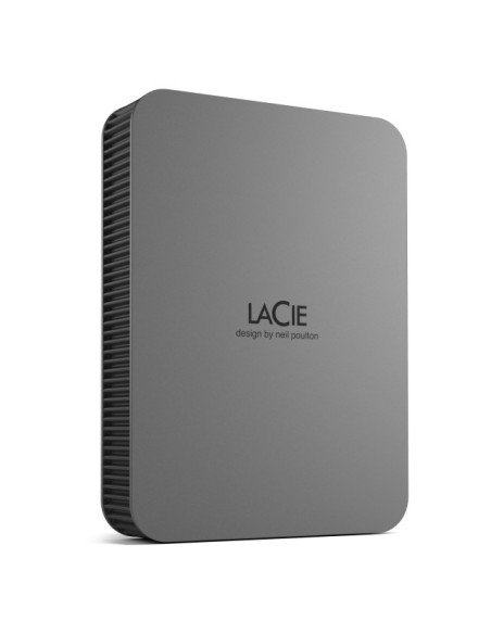 Lacie Stlr5000400 Zewnętrzny Dysk Twarde 5 Tb Usb Type-C 3.2 Gen 1 (3.1 Gen 1) Szary