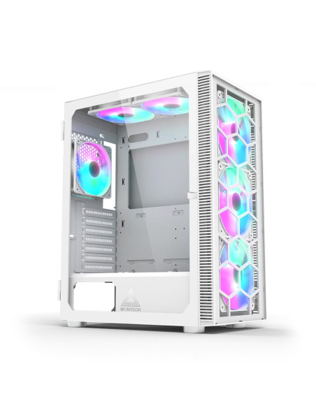 Obudowa Komputerowa Montech X3 Tg Rgb Biała