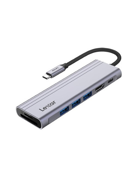 Lexar H31 Usb Type-C 5000 Mbit/S Srebrny
