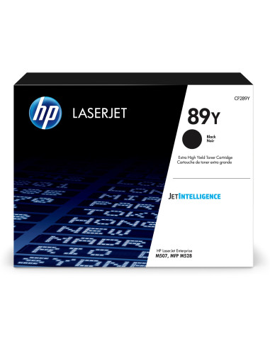 Hp 89Y Oryginalny Czarny Toner Laserjet O Bardzo Dużej Wydajności