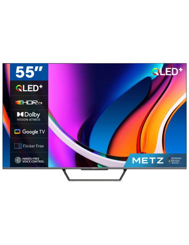 Telewizor 55" Metz Qled 55Mqd7500Z 4K Ultra Hd Google Tv Hdr Hlg Dolby Vision-Atmos Dts
