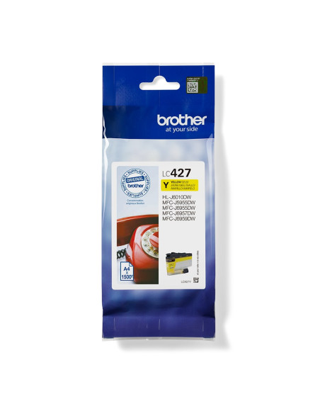 Brother Lc-427Y Nabój Z Tuszem 1 Szt. Oryginalny Żółty