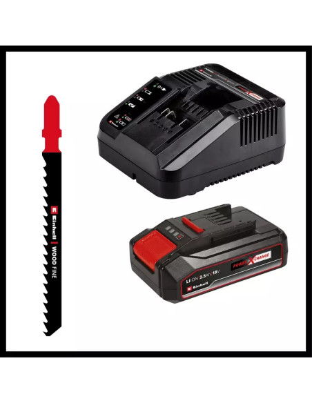 Einhell Tc-Js 18/70 Li 1X2.5Ah Power X-Change Akku-Stichsäge 4321280 18 V 2.5 Ah Anzahl Wyrzynarka Elektryczna