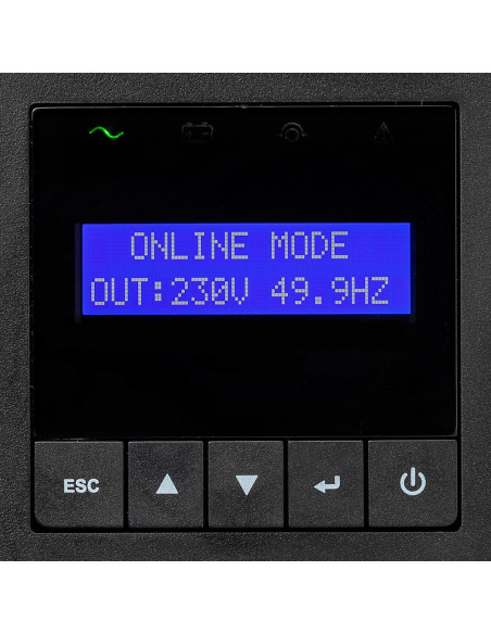 Eaton 9E2000Ir Zasilacz Ups Podwójnej Konwersji (Online) 2 Kva 1800 W 6 X Gniazdo Sieciowe