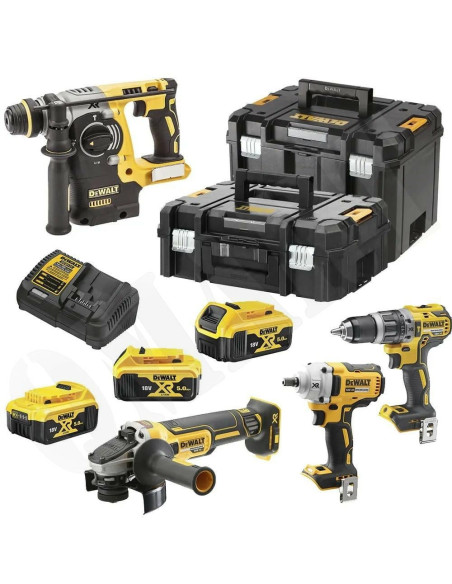 Dewalt.zestaw Combo 18V Dck428P3T (Dcf894 + Dcd796 + Dcg405 + Dch273) 3X5,0Ah Tstak