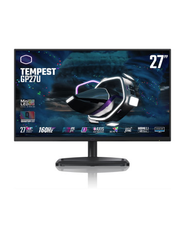 Cooler Master Gaming Tempest Gp27U Led Display 68,6 Cm (27") 3840 X 2160 Px 4K Ultra Hd Czarny
