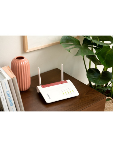 Fritz!Box 6850 5G Router Bezprzewodowy Gigabit Ethernet Dual-Band (2.4 Ghz/5 Ghz) Czarny, Czerwony, Biały