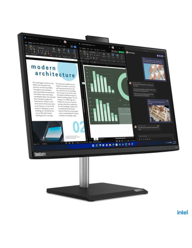 Lenovo Thinkcentre Neo 30A 24 I3-1215U 23.8"Fhd Ips 250Nits Ag 8Gb Ssd256 Uhd W11Pro Raven Black 3Y Onsite