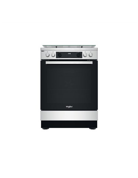 Kuchenka Z Hydromasażem | Ws68G8Chx/E/1 | Typ Płyty Kuchennej Gaz | Typ Piekarnika: Elektryczny | Stal Nierdzewna | Szerokość 60