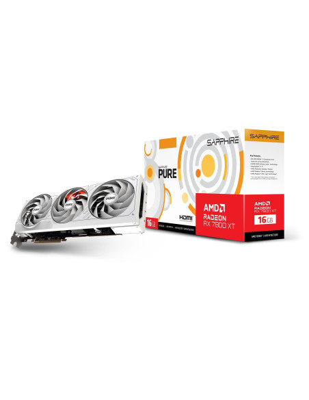 Karta Graficzna Sapphire Radeon Rx 7800 Xt Pure Gaming Oc 16Gb Gddr6