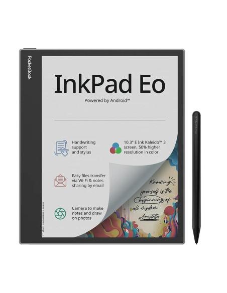 Ebook Pocketbook Inkpad Eo 10,3" E-Ink Kaleido 3 64Gb Wi-Fi  Mist Gray
