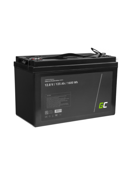 Green Cell Akumulator Lifepo4 Cav13 12/12,8V 125Ah 1600Wh / M8