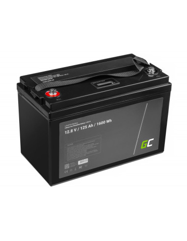 Green Cell Akumulator Lifepo4 Cav13 12/12,8V 125Ah 1600Wh / M8
