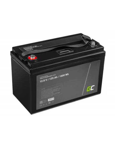 Green Cell Akumulator Lifepo4 Cav13 12/12,8V 125Ah 1600Wh / M8