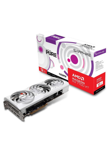 Karta Graficzna Sapphire Radeon Rx 7700 Xt Pure Gaming Oc 12Gb Gddr6