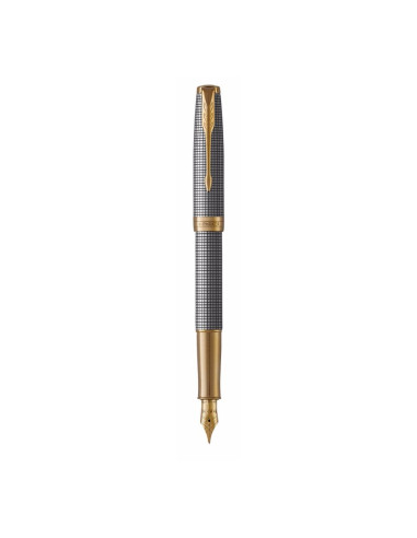 Pióro Wieczne Parker Sonnet Chiselled Silver Gt F