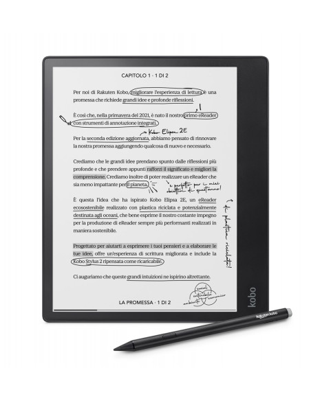 Ebook Kobo Elipsa 2E 10,3" 32Gb Wi-Fi Black