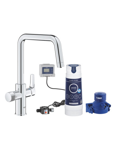 Bateria Grohe Blue Pure Via 30559000 Chrom