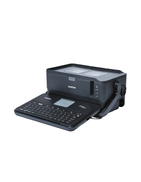 Brother Pt-D800W Drukarka Etykiet Termotransferowy 360 X 360 Dpi 60 Mm/S Przewodowy I Bezprzewodowy Tze Wi-Fi Qwerty