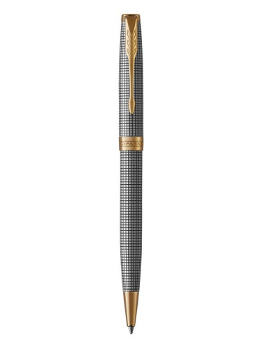 Długopis Parker Sonnet Chiselled Silver Gt