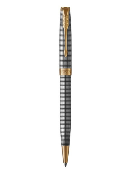 Długopis Parker Sonnet Chiselled Silver Gt