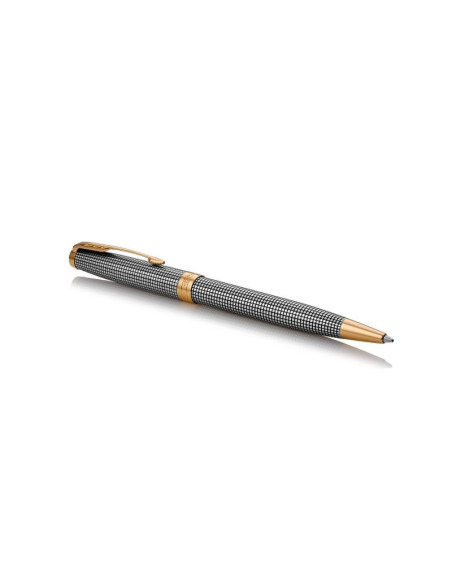Długopis Parker Sonnet Chiselled Silver Gt
