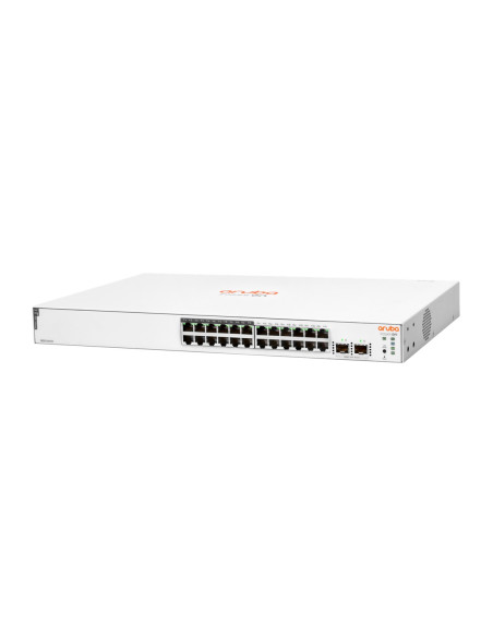 Przełącznik Hpe Instant On 1830 24G 12P Class4 Poe 2Sfp 195W - Managed - L2 - Gigabit Ethernet (10/100/1000) - Power Over Ethern
