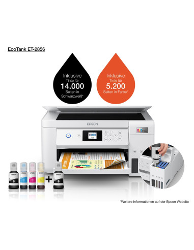 Drukarka Epson Ecotank Et-2856 (C11Cj63406)
