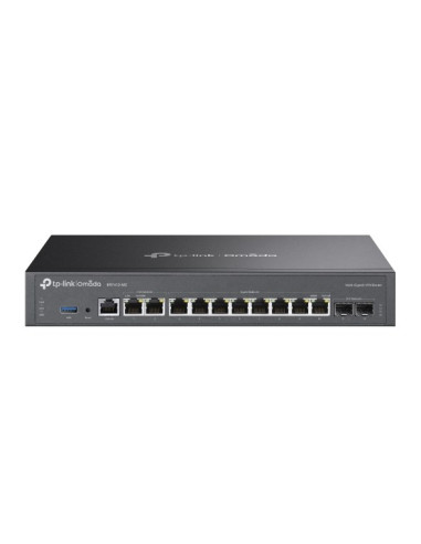 Tp-Link Omada Er7412-M2 Ruter 2.5 Gigabit Ethernet, Gigabit Ethernet Czarny