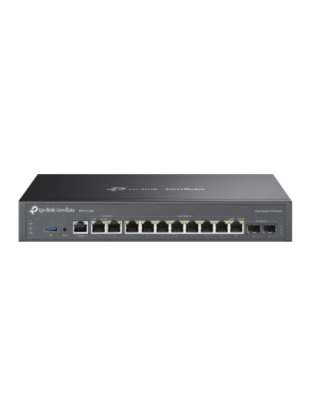 Tp-Link Omada Er7412-M2 Ruter 2.5 Gigabit Ethernet, Gigabit Ethernet Czarny