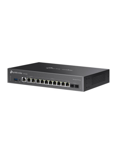 Tp-Link Omada Er7412-M2 Ruter 2.5 Gigabit Ethernet, Gigabit Ethernet Czarny