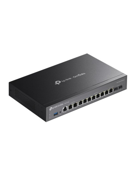 Tp-Link Omada Er7412-M2 Ruter 2.5 Gigabit Ethernet, Gigabit Ethernet Czarny
