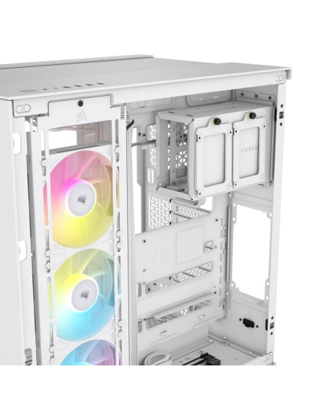 Icue Link 6500X Rgb Tempered Glass Mid-Tower, White