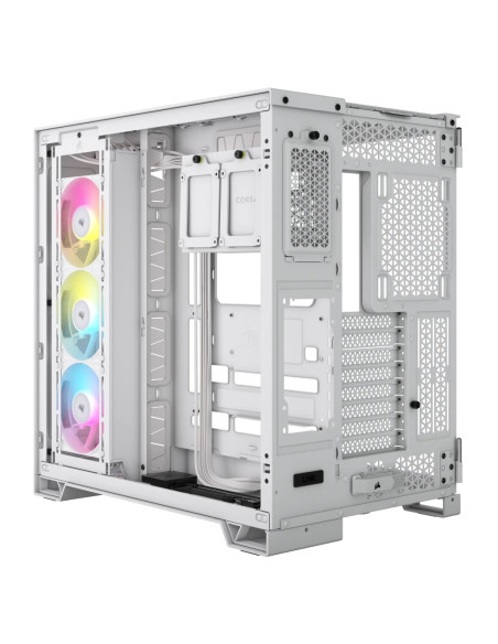 Icue Link 6500X Rgb Tempered Glass Mid-Tower, White