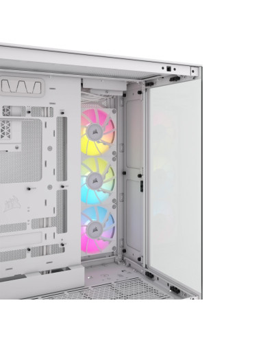 Icue Link 6500X Rgb Tempered Glass Mid-Tower, White