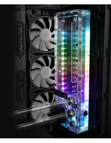 Alphacool Core Flat Reservoir 360, Z Pompą Vpp - Prawy