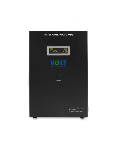 Zasilacz Awaryjny Volt Polska Ups Sinus 800 + 55Ah (500/800W) 3Sr800Wa55
