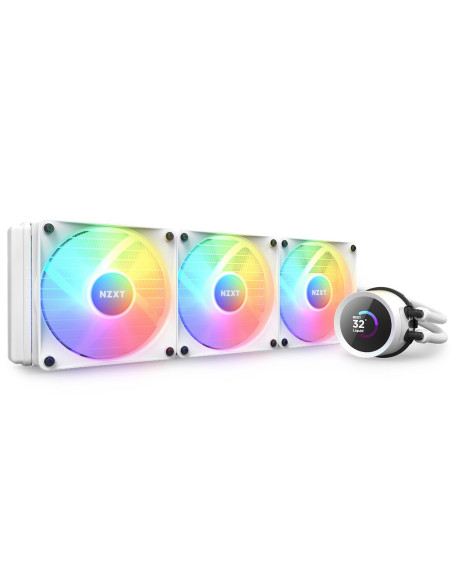 Nzxt Chłodzenie Wodne Kraken 360 Rgb Lcd Białe Rl-Kr360-W1