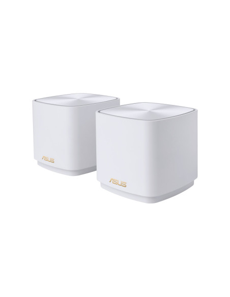 Asus Zenwifi Xd5 (W-2-Pk) Dual-Band (2.4 Ghz/5 Ghz) Wi-Fi 6 (802.11Ax) Biały Wewnętrzne