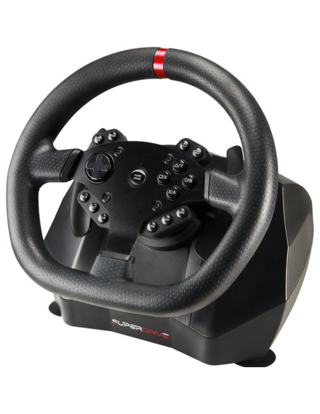 Subsonic Sa5659 - Kierownica + Pedały - Playstation 4 - Xbox One - Xbox One S - Xbox One X - Xbox Series S - Xbox Series X - D-P