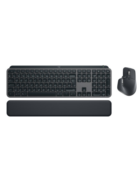 Logitech Mx Keys Combo For Business Gen 2 Klawiatura Dołączona Myszka Biuro Rf Wireless + Bluetooth Qwerty Amerykański Międzynar