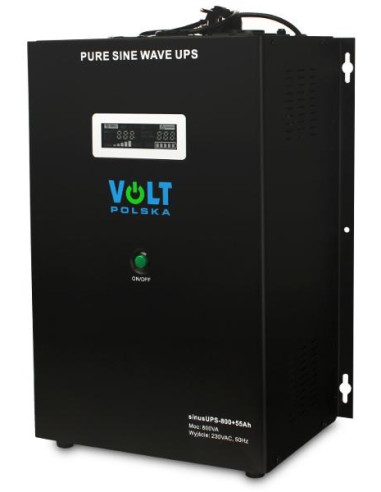 Zasilacz Awaryjny Volt Polska Ups Sinus 500+ 40Ah (300/500W) 3Sr500Wa41