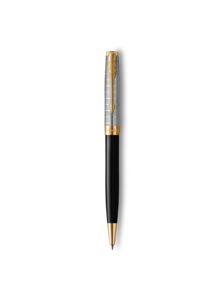 Długopis Parker Sonnet Premium Metal & Black Gold Clip Swallow Marki Parker