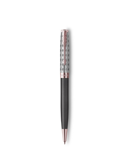 Długopis Parker Kugelschreiber Sonnet Premium Metal & Pilkas P.g.c. Silver